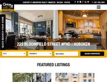Tablet Screenshot of hobokenhomes.com
